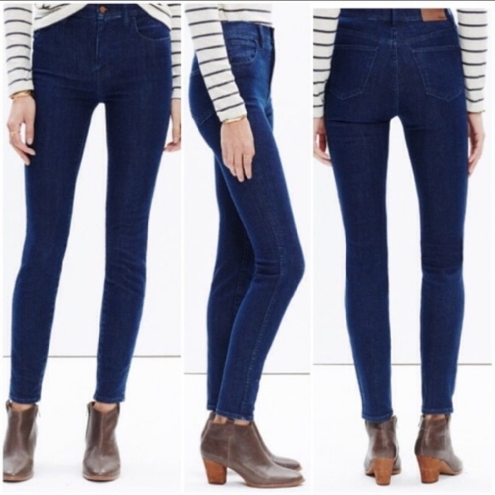 Madewell Skinny Skinny Ankle High Riser Jeans